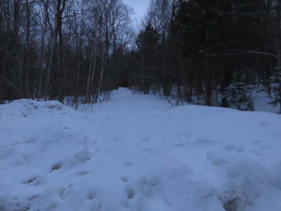The Old Mountain Road trailhead