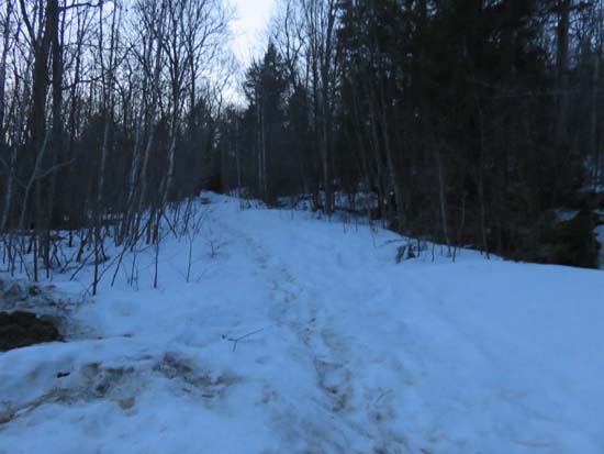 The Old Mountain Road trailhead