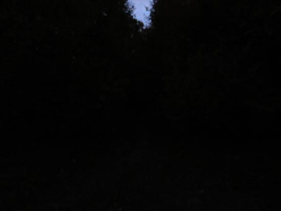 The Old Mountain Road trailhead