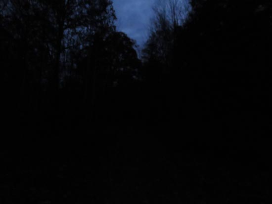 The Old Mountain Road trailhead