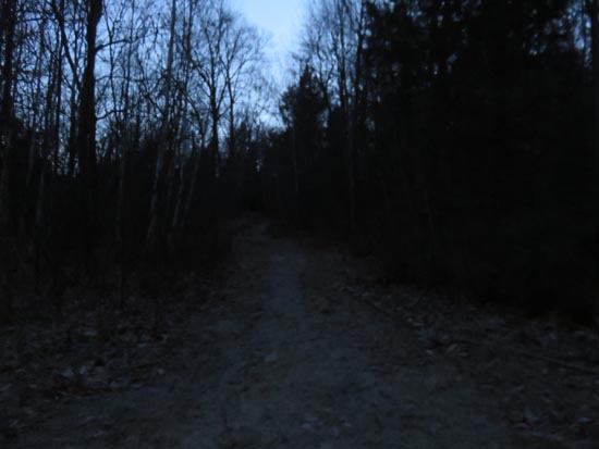 The Old Mountain Road trailhead