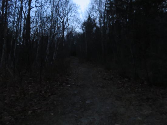 The Old Mountain Road trailhead