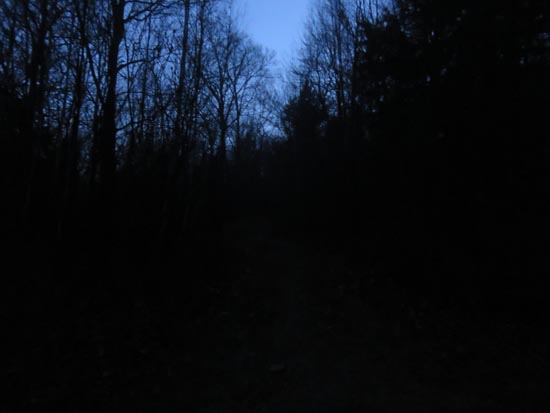 The Old Mountain Road trailhead