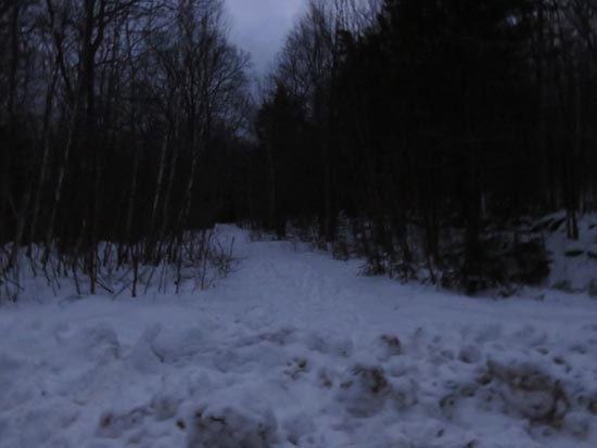 The Old Mountain Road trailhead
