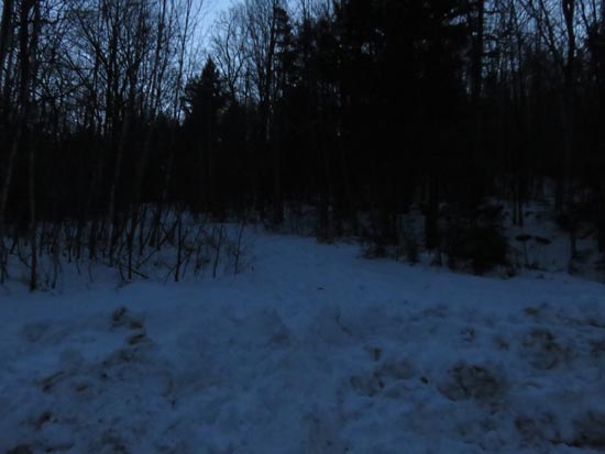 The Old Mountain Road trailhead