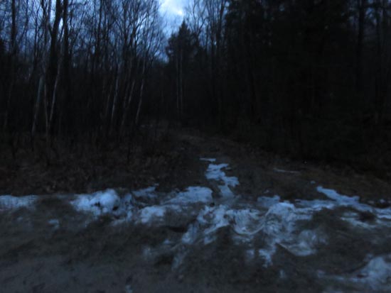 The Old Mountain Road trailhead