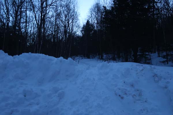 The Old Mountain Road trailhead