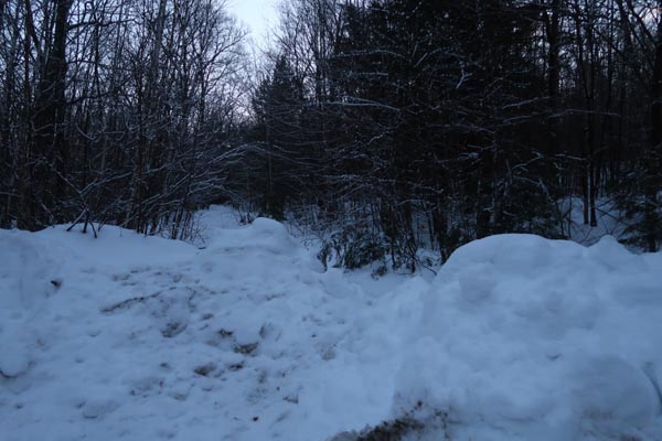 The Old Mountain Road trailhead