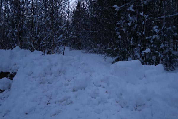 The Old Mountain Road trailhead