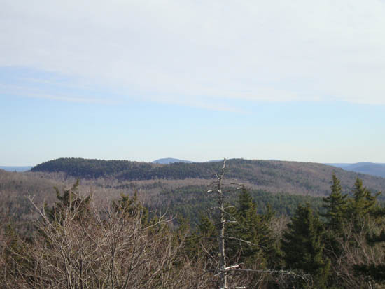 Straightback Mountain as seen from near the Mt. Mack summit - Click to enlarge