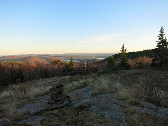 Looking up the Round Pond Trail