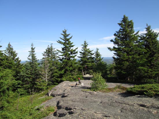 Looking down the Mack-Anna Trail