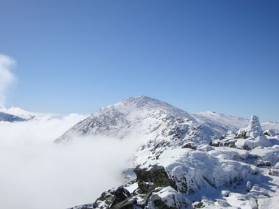 Looking at Mt. Adams from Mt. Madison - Click to enlarge