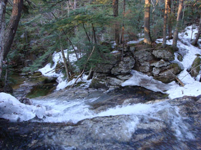 One of the falls along the Fallsway Trail