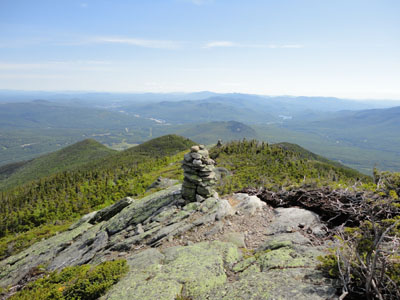 Looking down the Howker Ridge Trail