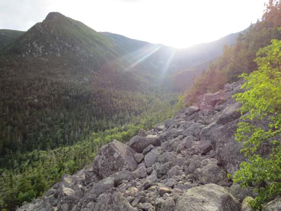 The lower Buttress Trail
