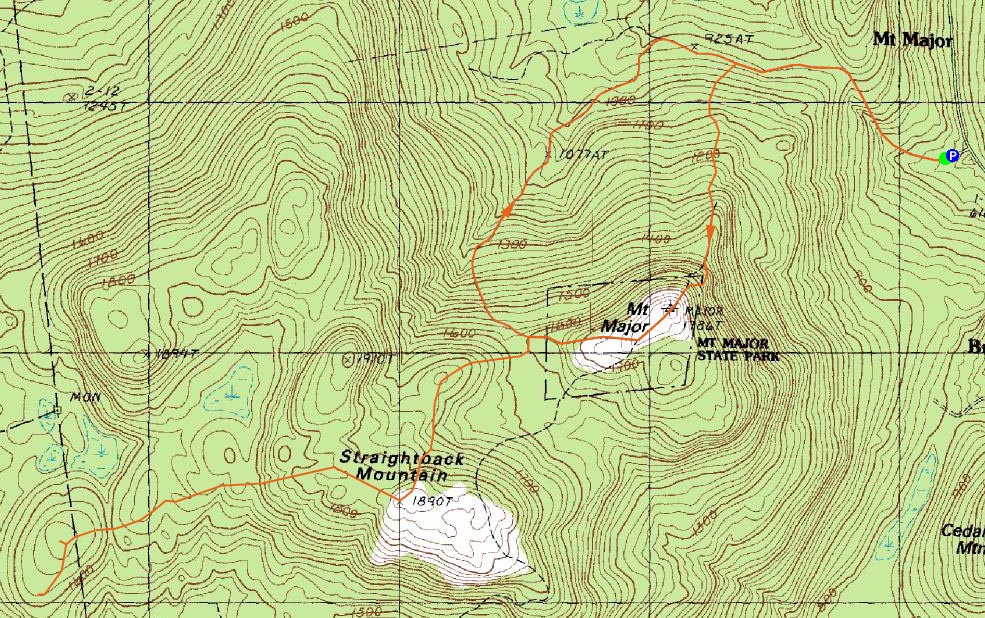 Mt. Major, Straightback Mountain, Mt. Anna New Hampshire Hike Trip