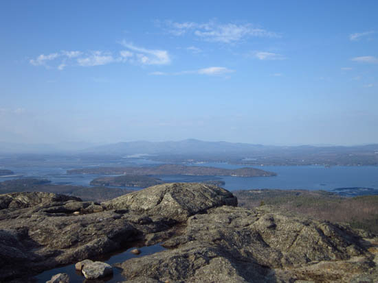 Looking at Mt. Shaw from the Mt. Major summit - Click to enlarge