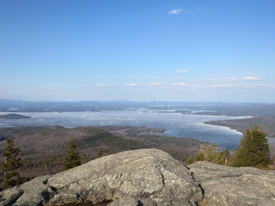 Looking toward Wolfeboro from Mt. Major - Click to enlarge