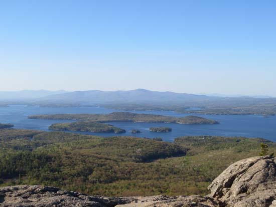 Looking at the Ossipee Mountains from Mt. Major - Click to enlarge