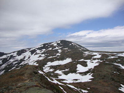 Looking at Mt. Washington from Mt. Monroe - Click to enlarge