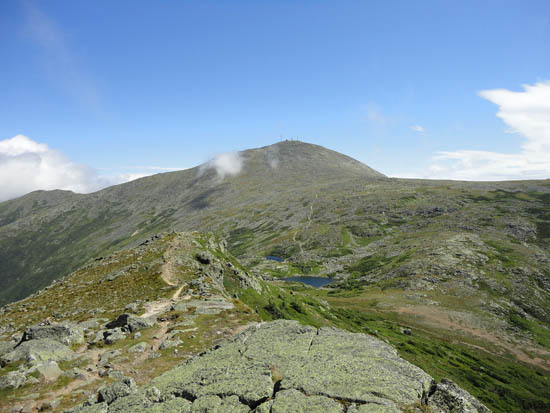 Looking at Mt. Washington from Mt. Monroe - Click to enlarge
