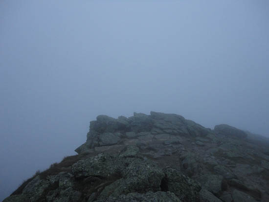 Fog on Mt. Monroe - Click to enlarge