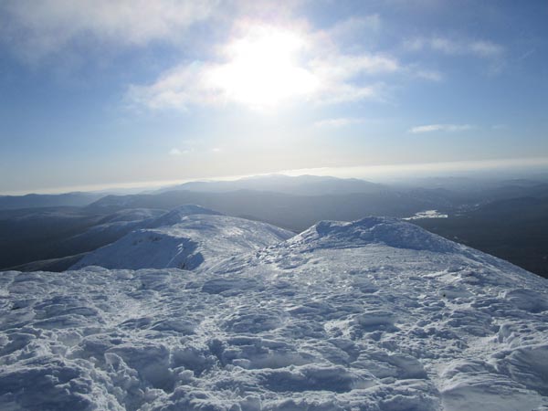 Looking at the Southern Presidentials from Mt. Monroe - Click to enlarge