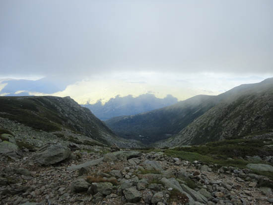 Tuckerman Ravine as seen from the Lawn Cutoff