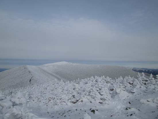 Looking at Mt. Moosilauke from Mt. Moosilauke's South peak - Click to enlarge
