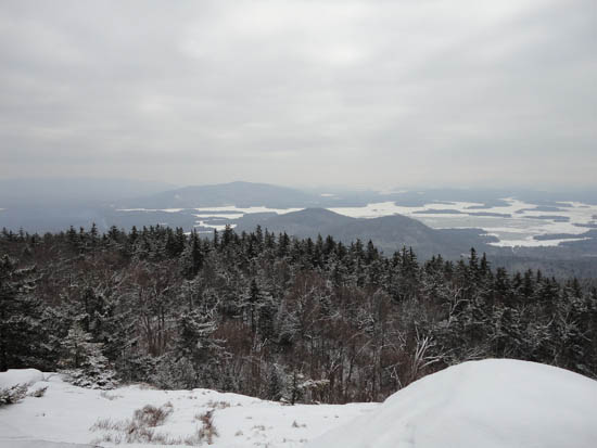 Red Hill and the Rattlesnakes as seen from near the summit of Mt. Morgan - Click to enlarge