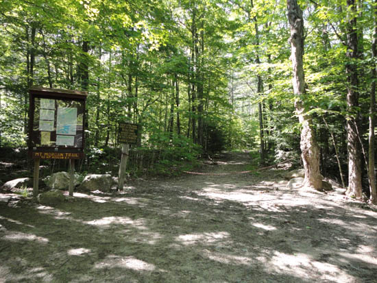 Mt. Morgan Trail trailhead