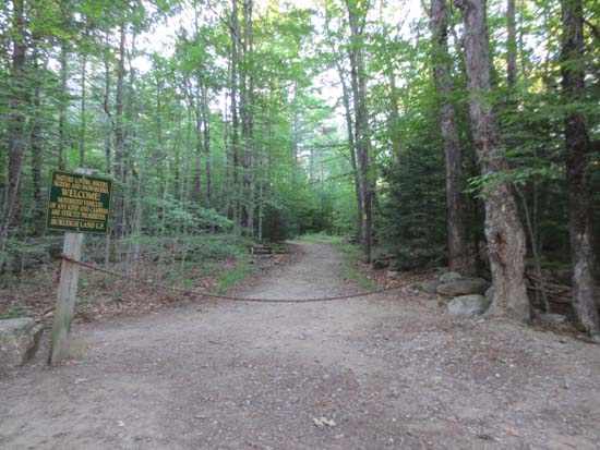 Mt. Morgan Trail trailhead