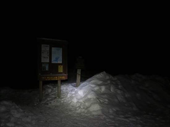 Mt. Morgan Trail trailhead