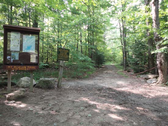 Mt. Morgan Trail trailhead