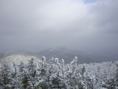 Looking northeast at Shelburne Moriah Mountain from Mt. Moriah - Click to enlarge
