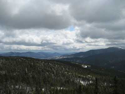 Looking at the Baldfaces and Carters from Mt. Moriah - Click to enlarge