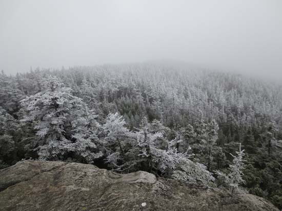 Looking at fog from Mt. Moriah - Click to enlarge