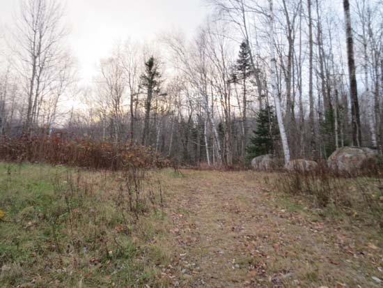 The old Stony Brook Trail trailhead