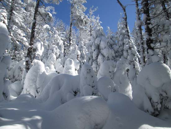 Deep snowpack on Mt. Muise