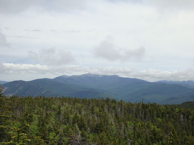 Looking at the Presidentials from Mt. Nancy - Click to enlarge
