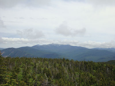 Looking at the Presidentials from Mt. Nancy - Click to enlarge
