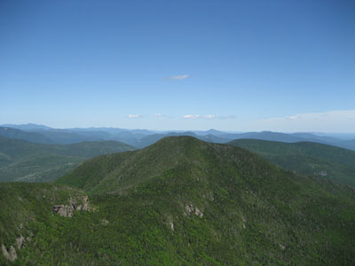 Looking northeast at the East Peak of Mt. Osceola - Click to enlarge