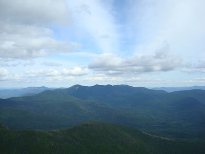 Looking at Mt. Tripyramid from the Mt. Osceola ledges - Click to enlarge