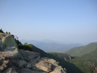 Looking at Mt. Carrigain from Mt. Osceola - Click to enlarge