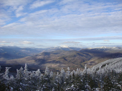Looking into the Pemi from Mt. Osceola - Click to enlarge