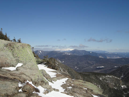 Looking at Mt. Washington from the Mt. Osceola ledges - Click to enlarge