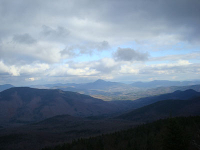 Looking at Kearsarge North Mountain from the Mt. Parker summit - Click to enlarge