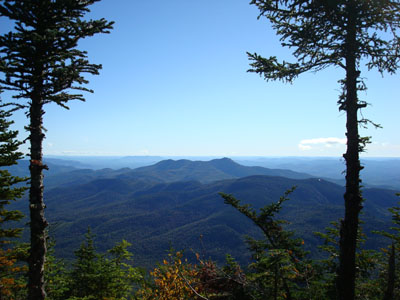 Looking east at Mt. Chocorua from near the Mt. Passaconaway summit - Click to enlarge
