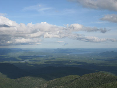Looking at Green Mountain from one of the viewpoints near the Mt. Passaconaway summit - Click to enlarge